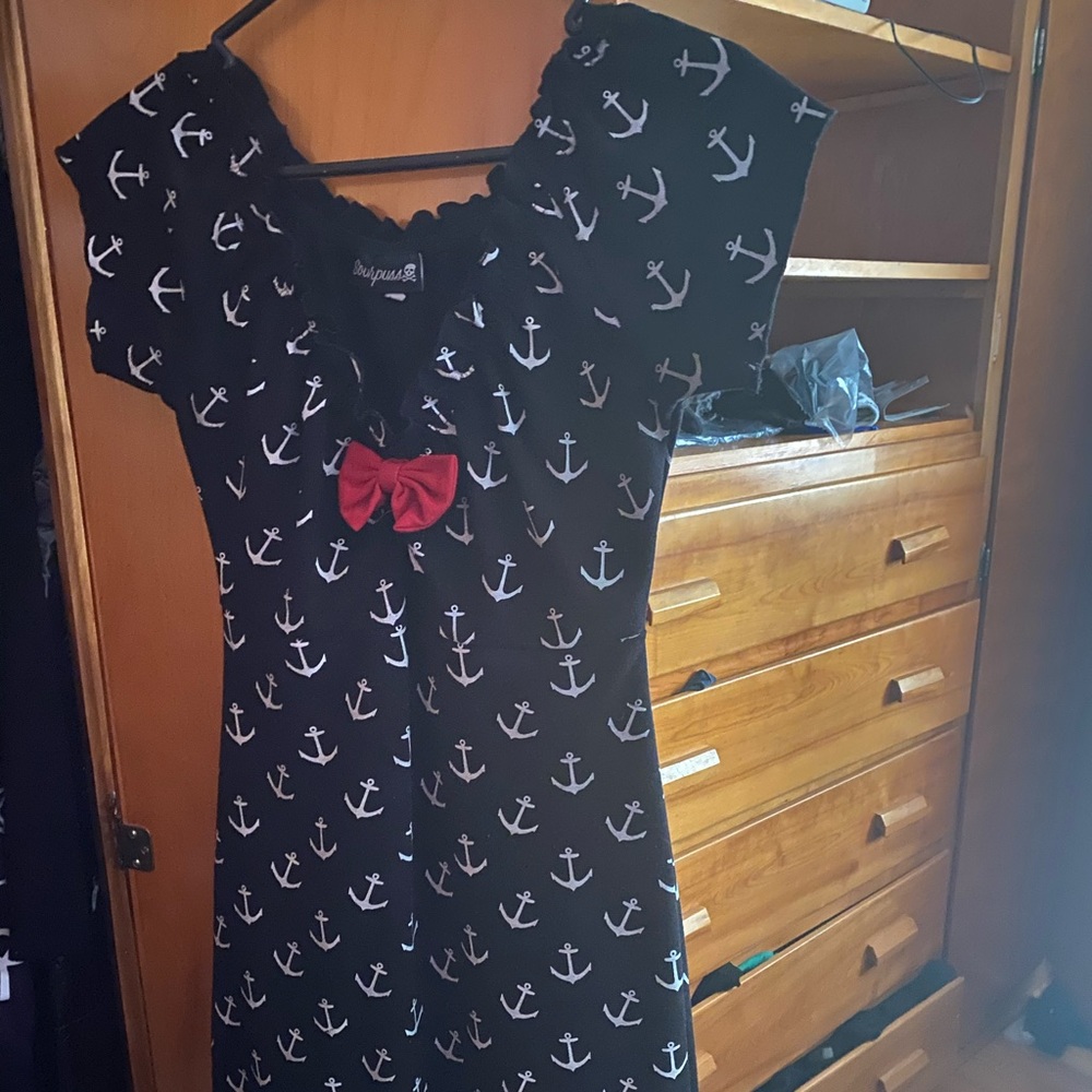 Sourpuss anchor dress